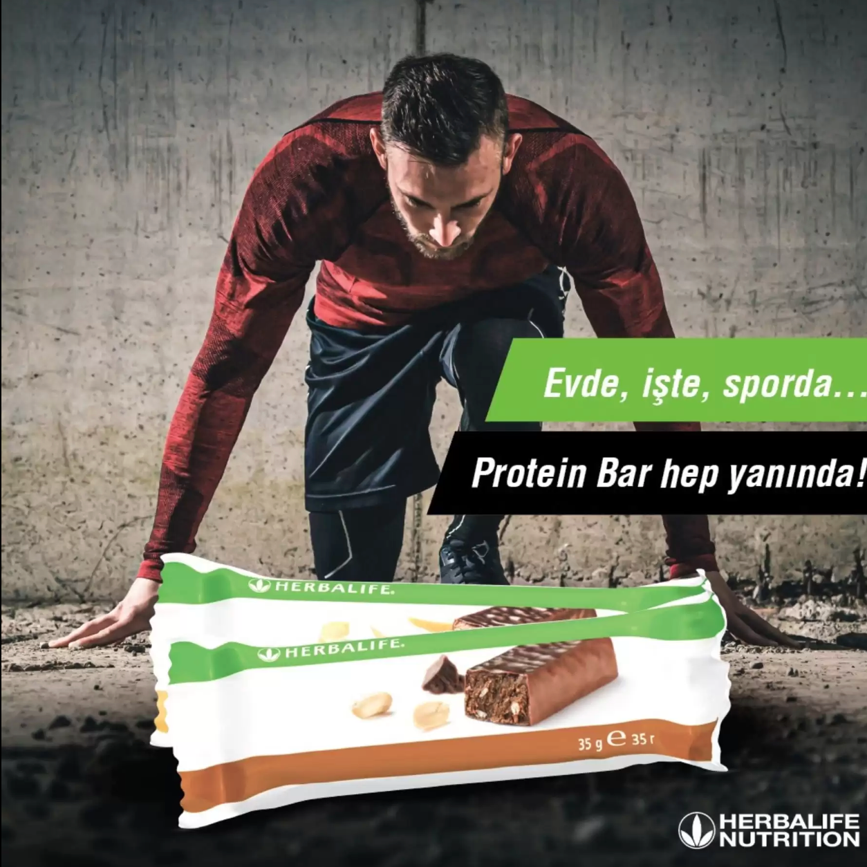 Herbalife Protein Bar Vanilya Aromalı Bademli 14 Adet