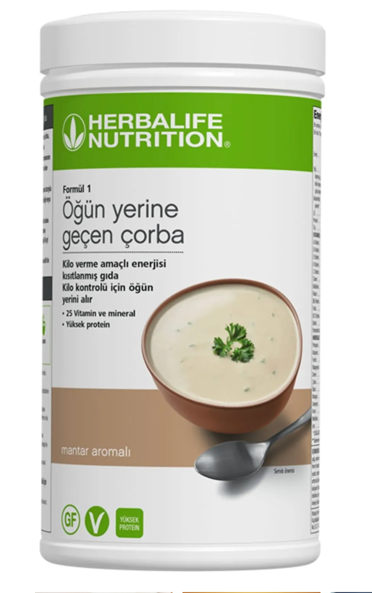 Herbalife Formül 1 Öğün Yerine Geçen Mantar Aromalı Çorba