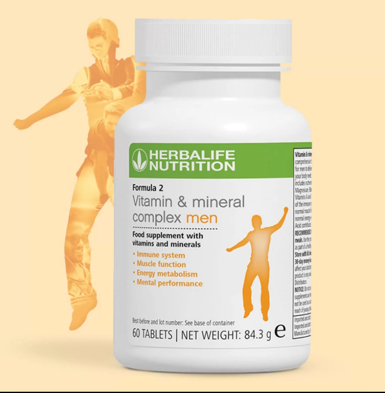 Herbalife Erkek Vitamini – Vitamin ve Mineral Kompleks Erkekler İçin