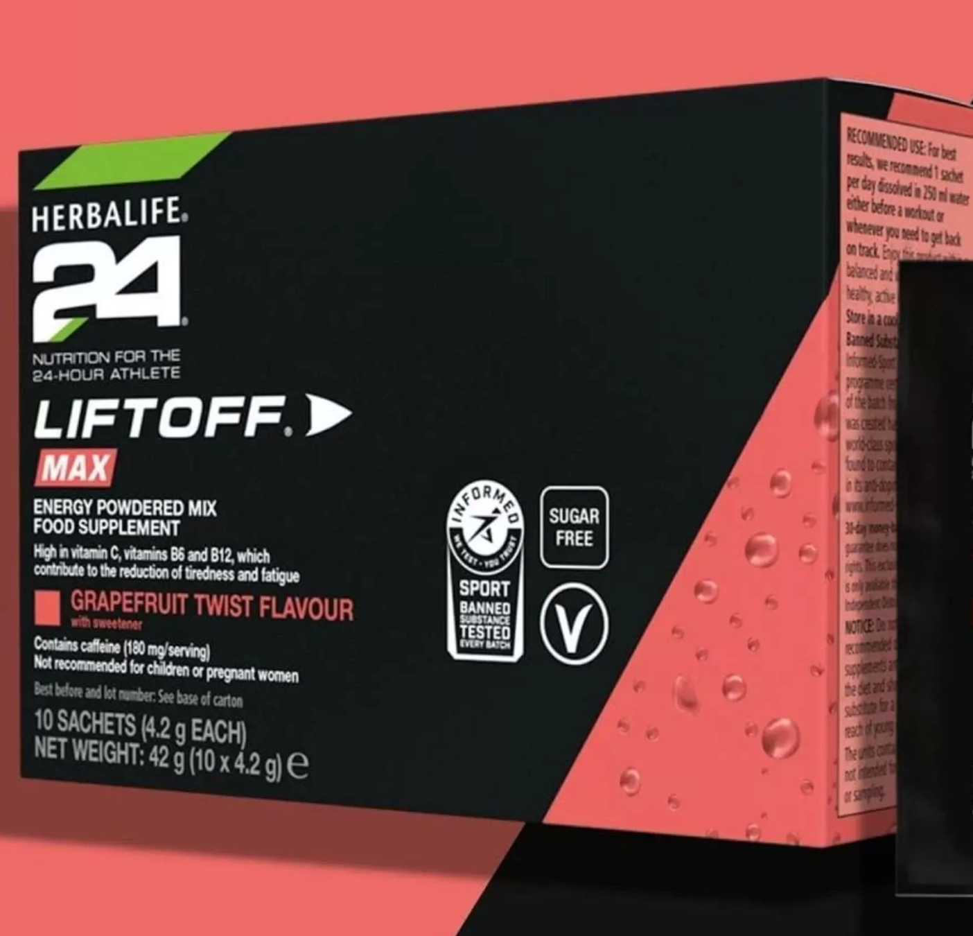 Herbalife Liftoff Max Greyfurt Aromalı 42 Gr