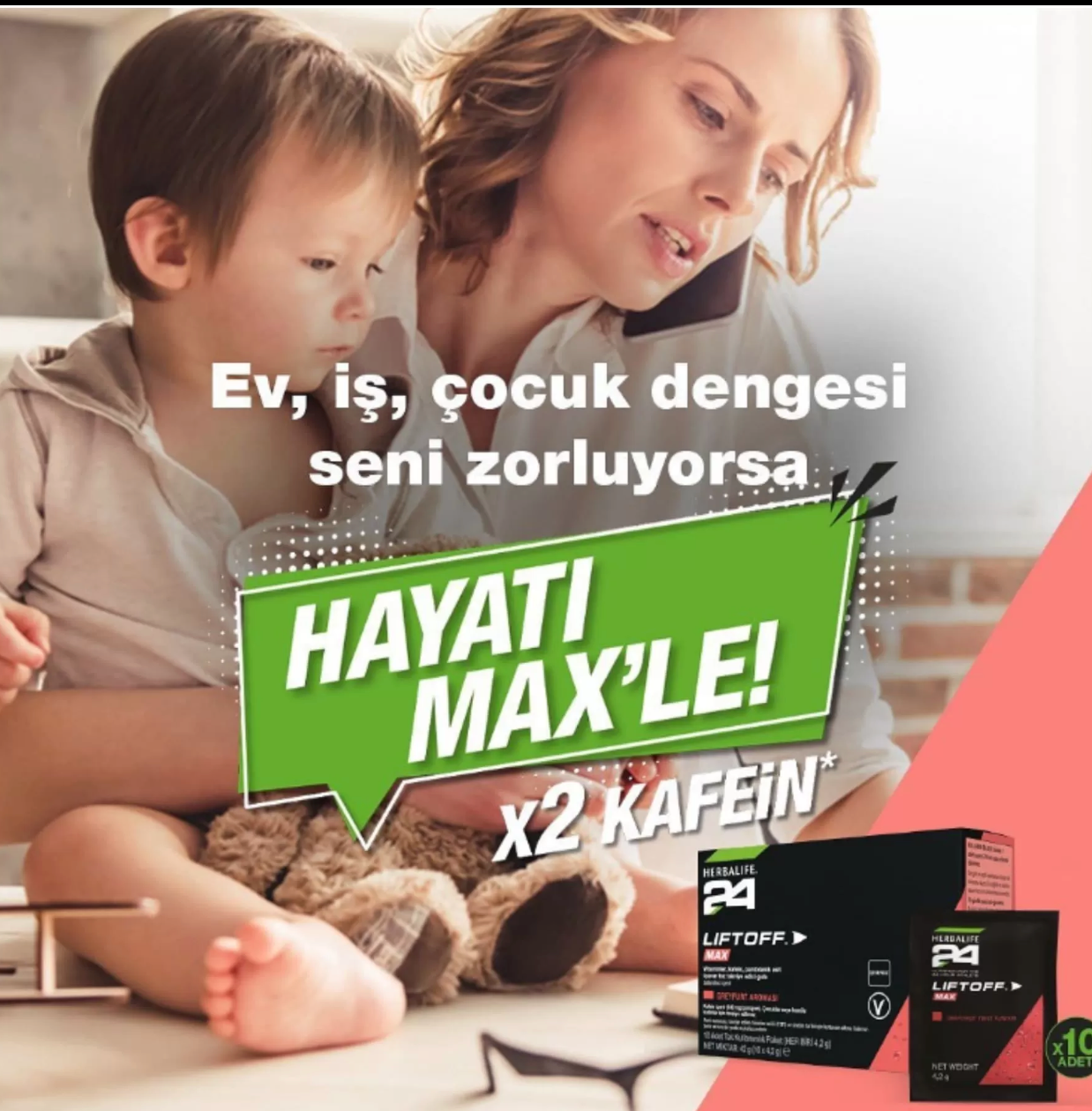 Herbalife Liftoff Max Greyfurt Aromalı 42 Gr