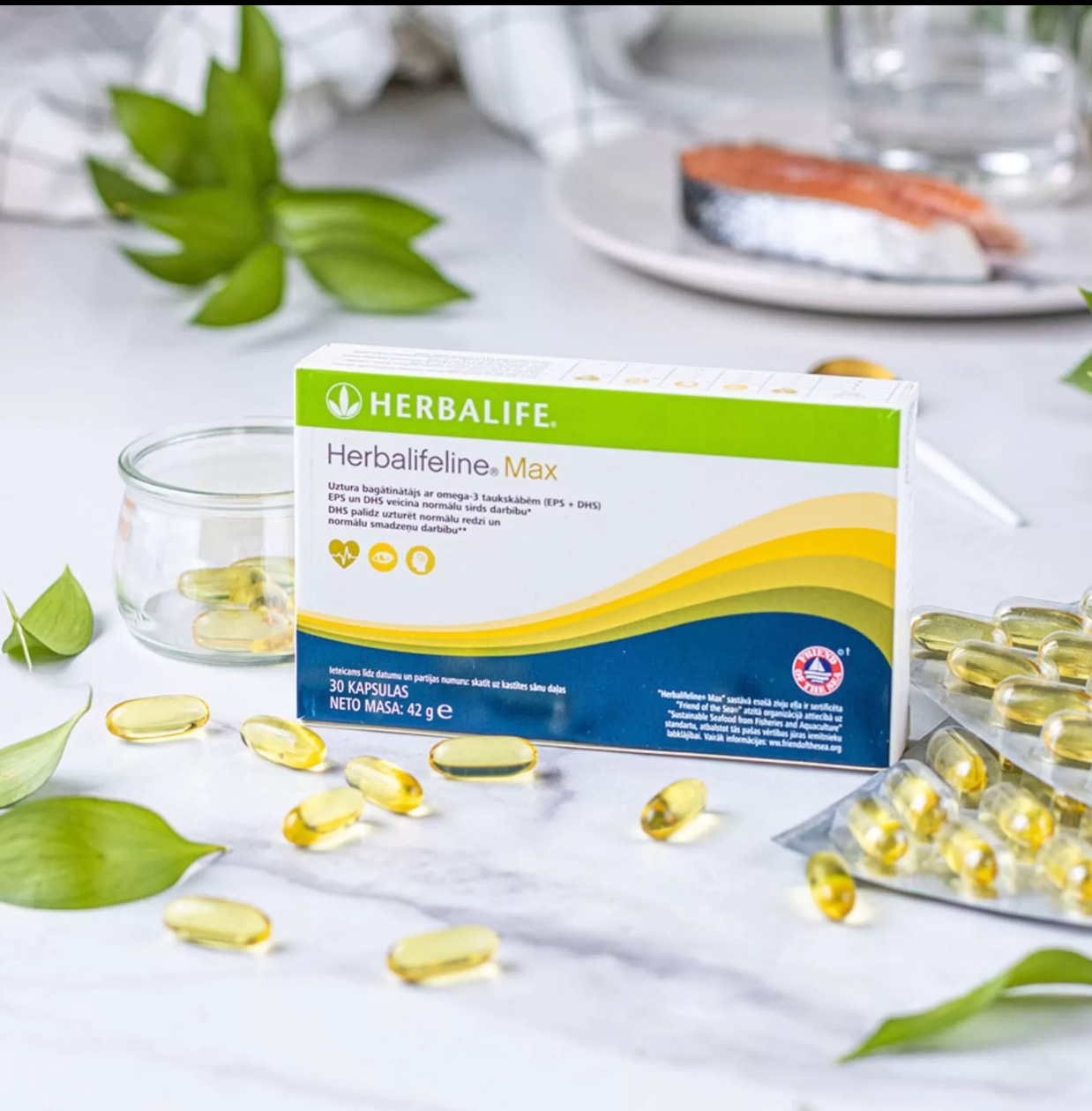Herbalife Balık Yağı Herbalifeline Max Omega 3