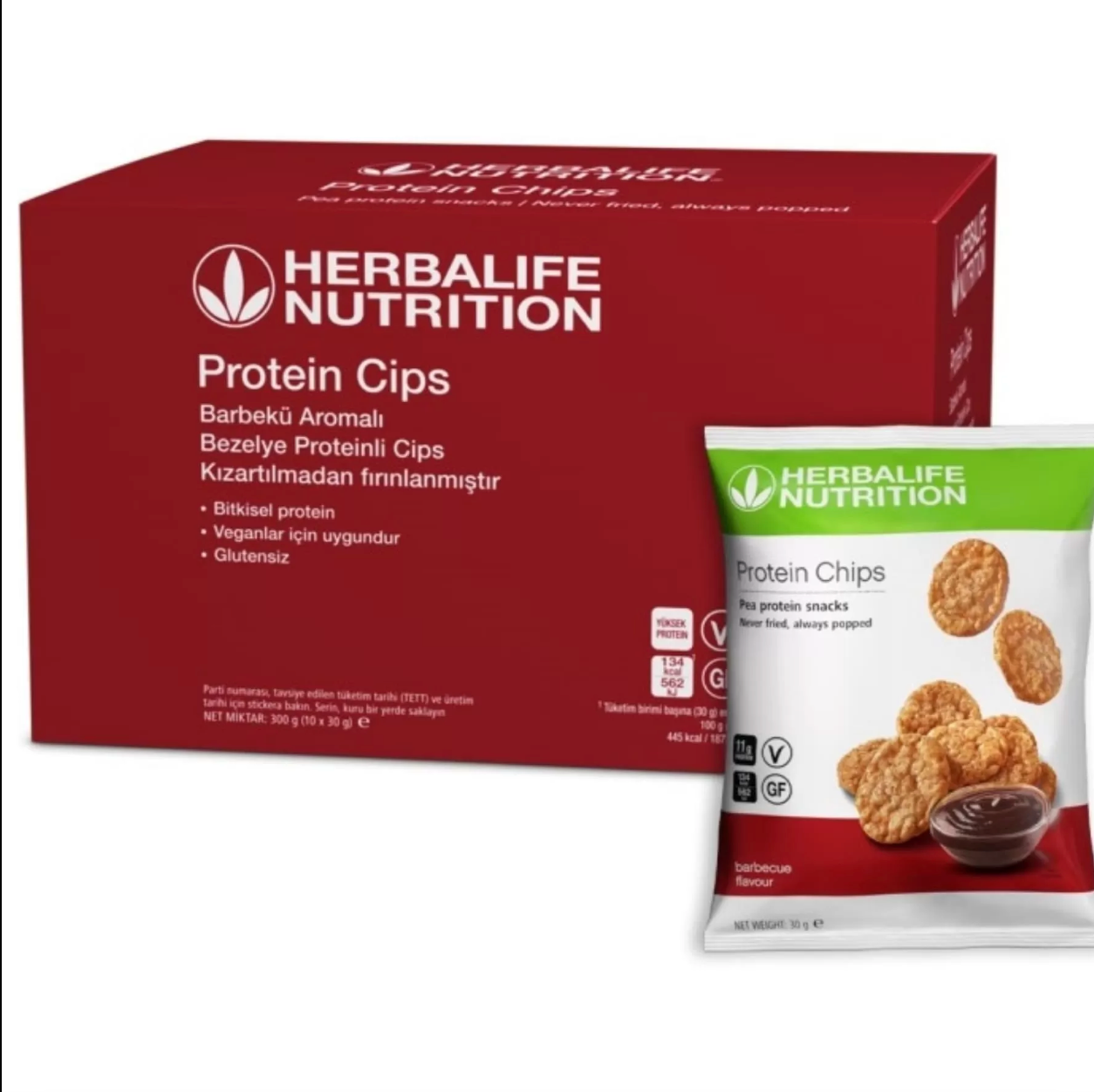 Herbalife Barbekü Aromalı Protein Cips 10’lu